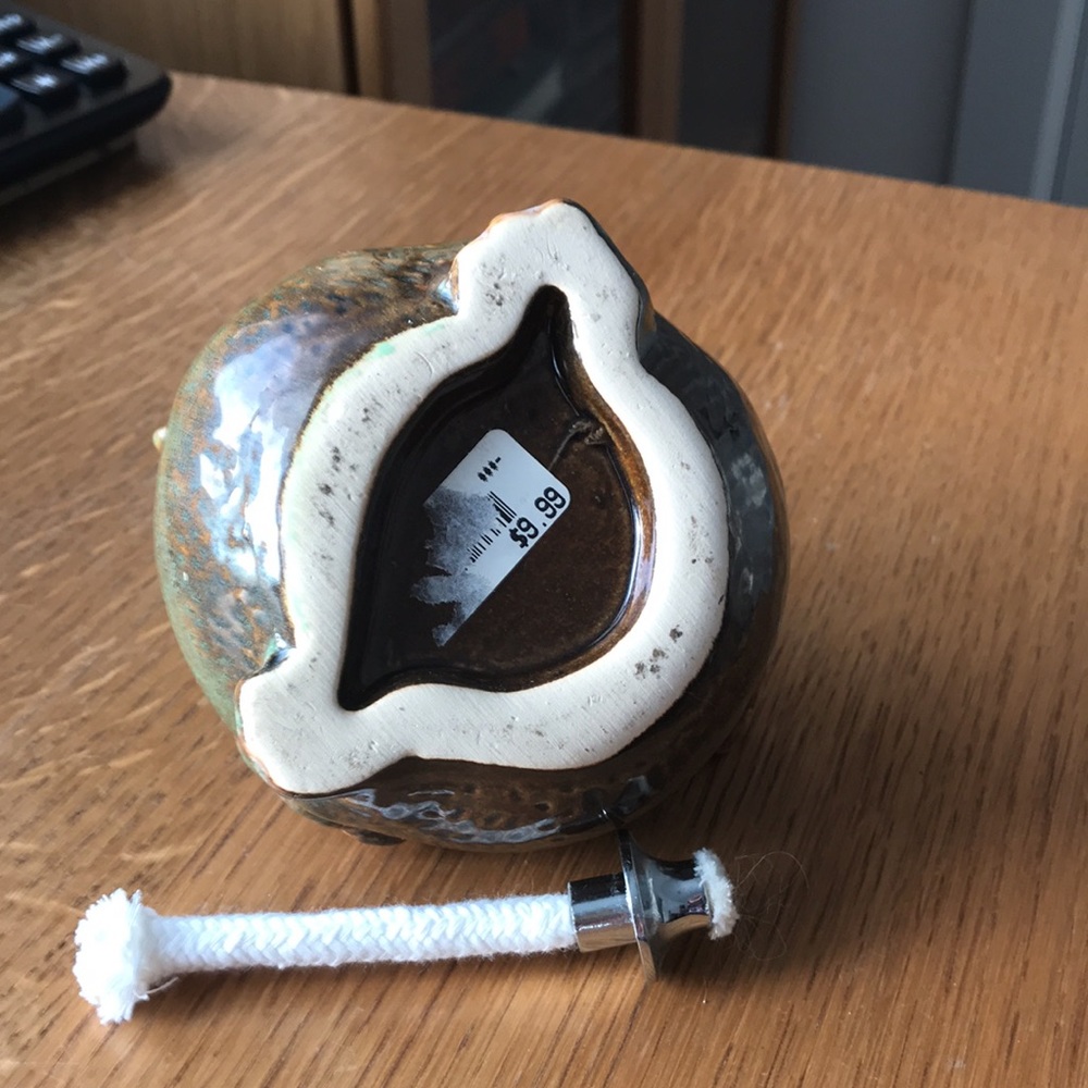 3x Green ceramic duck lantern - Picture 9 of 9